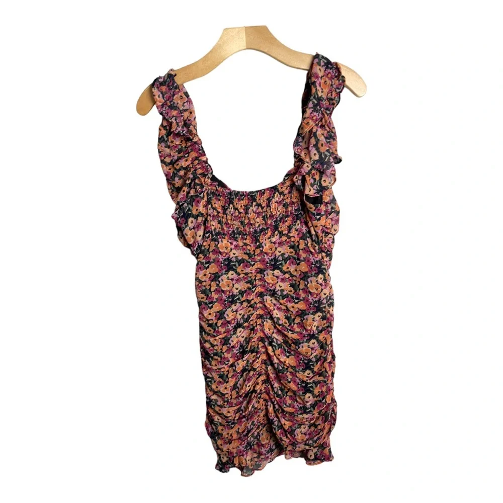 Astr The Label MULTI RUFFLE RUCHED DRESS Size Small NWT - Picture 5 of 12